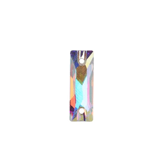 18mm Baguette Sew-On Austrian Crystals by Bead Landing™, 2ct.